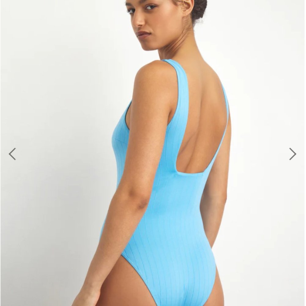 Onia Rafaela Ribbed One Piece, Capri